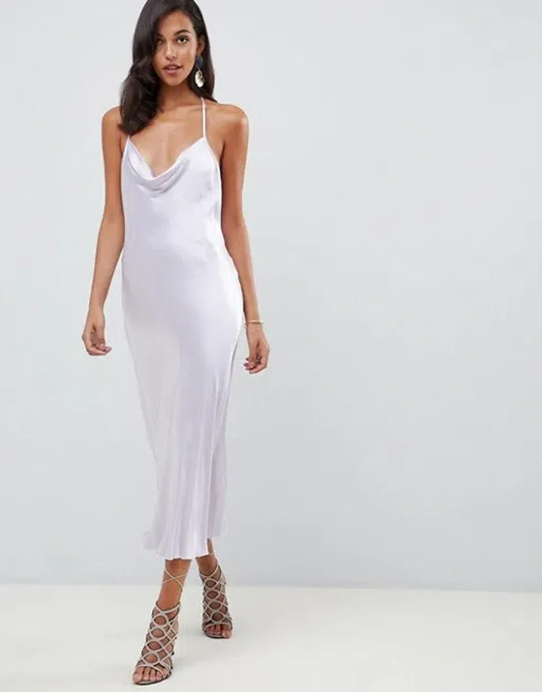 Bec & Bridge Disco Dancer Midi Dress Lilac Size 12 for rent on The Volte - main image