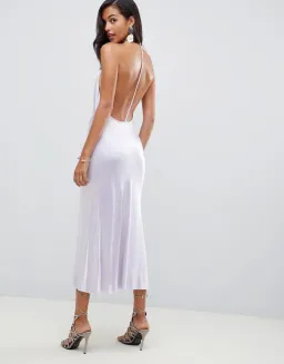 Bec & Bridge Disco Dancer Midi Dress Lilac Size 12 for rent on The Volte - image 3