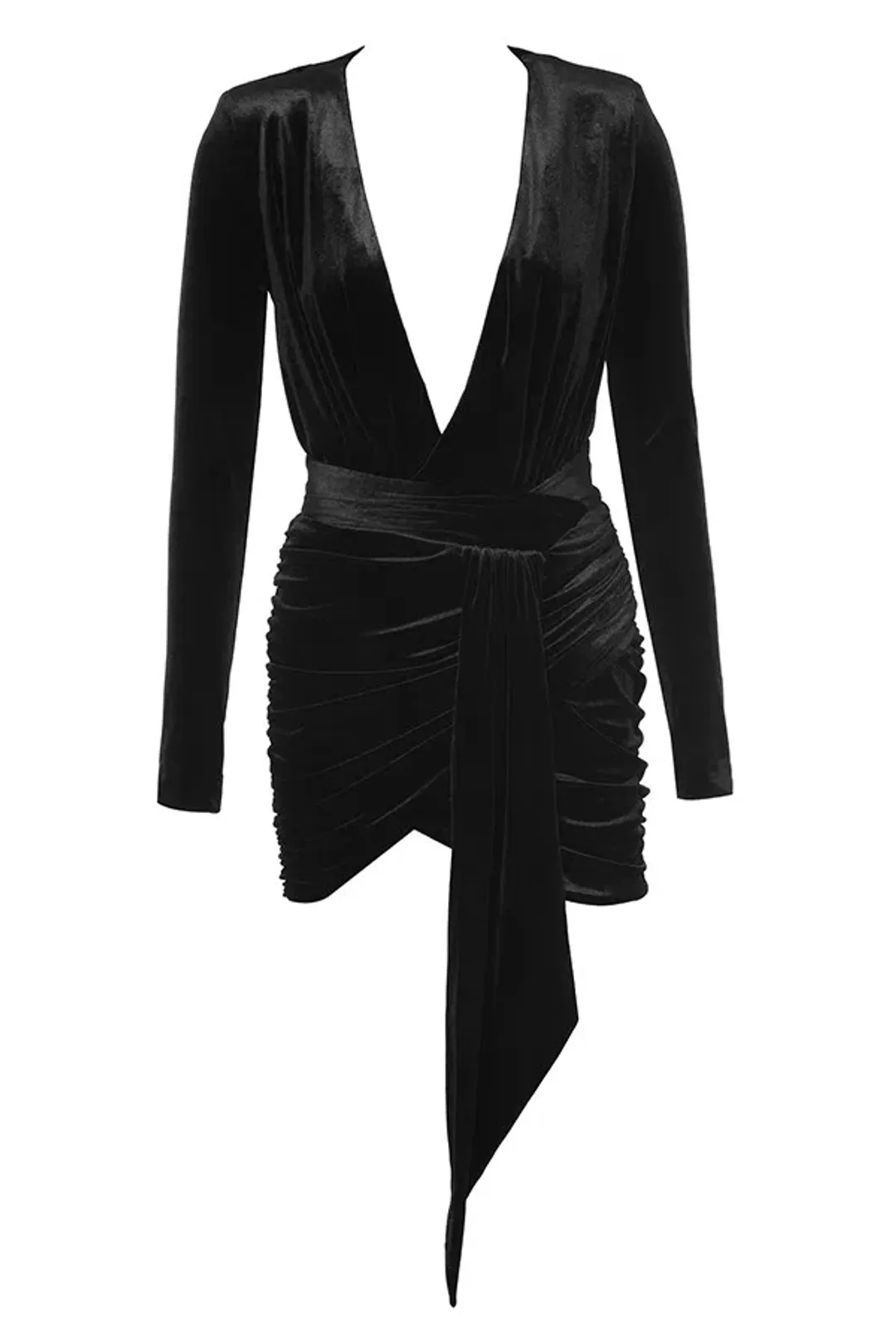 House of CB Mini Dress Black Size 8 for rent on The Volte - main image