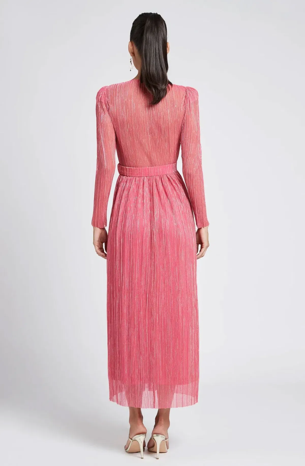 Sheike Fame & Fortune Dress Pink Size 14 - Image 3