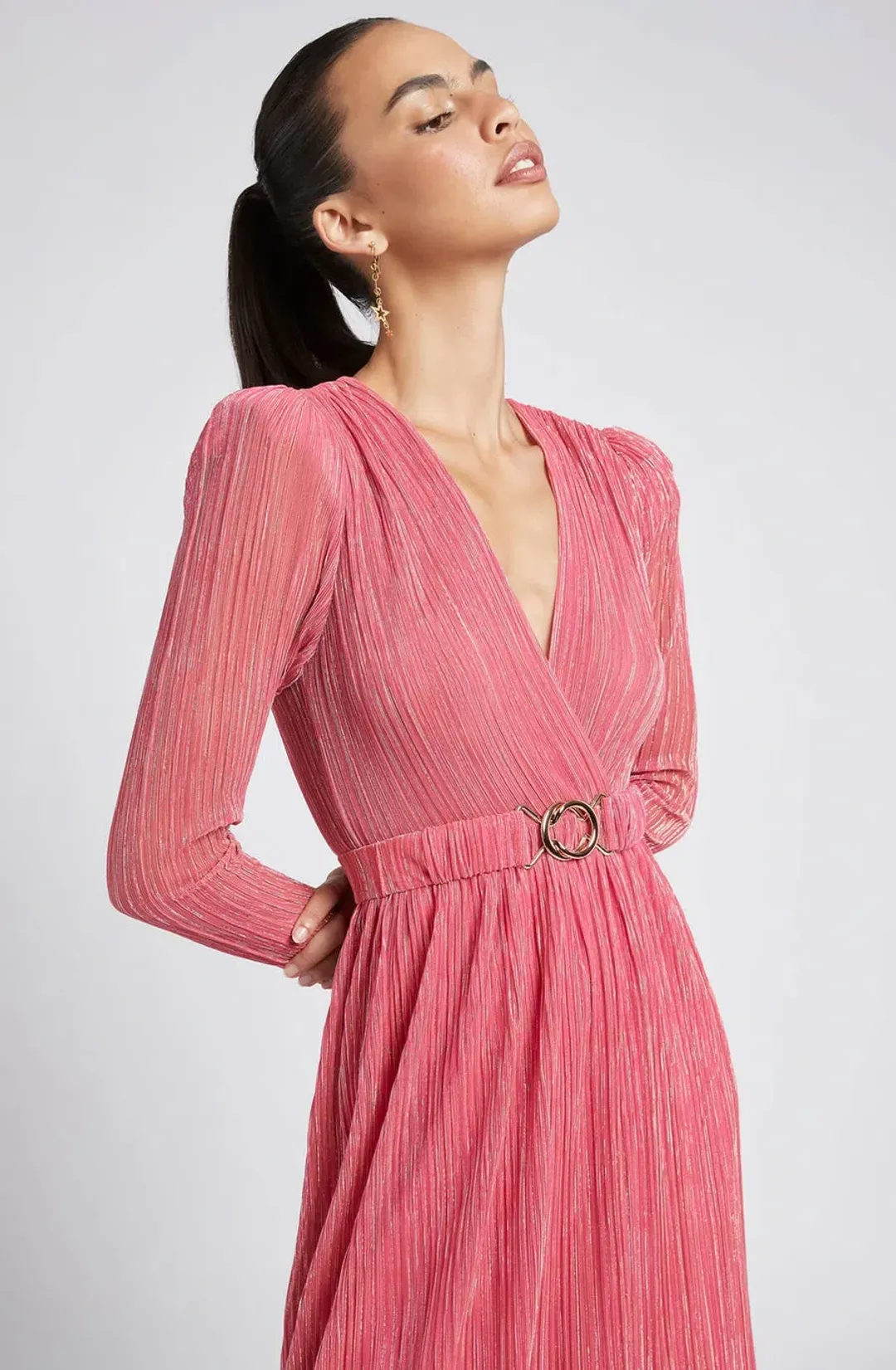 Sheike Fame & Fortune Dress Pink Size 14 for rent on The Volte - main image