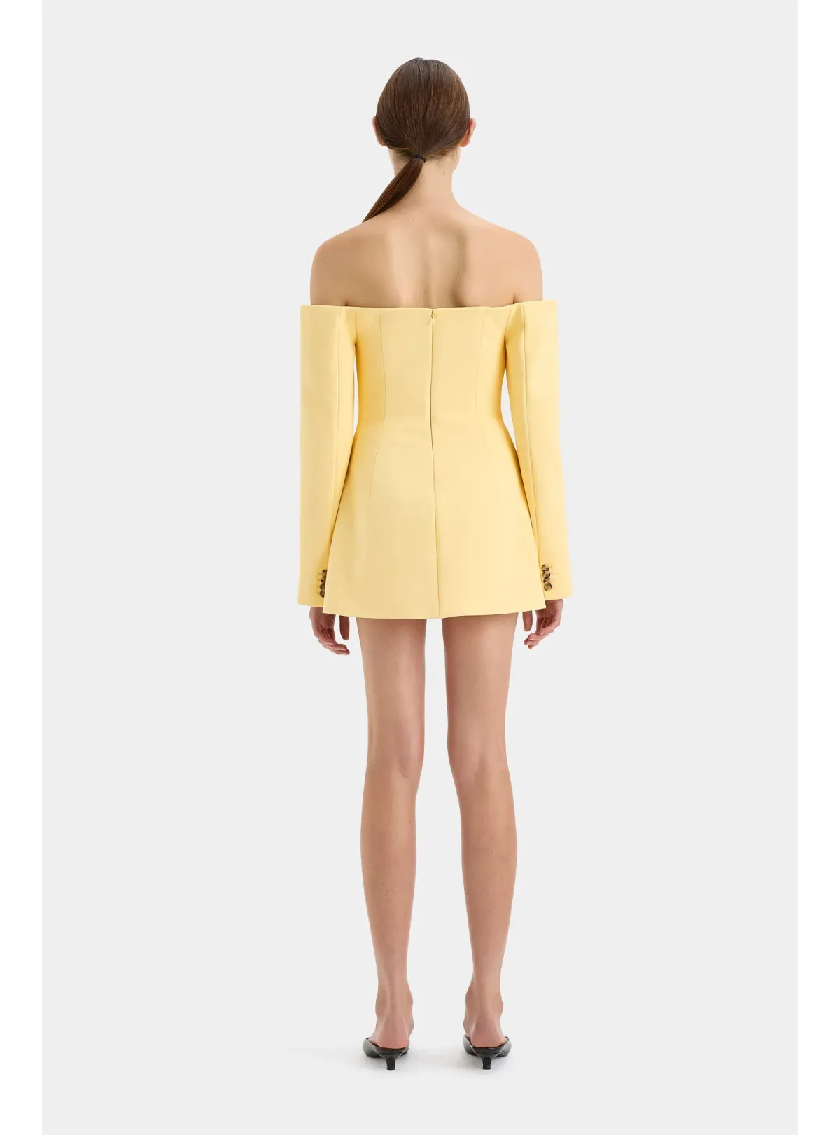 Sir the Label Sandrine Mini Dress Limone Size 0 / AU 6 - Image 3