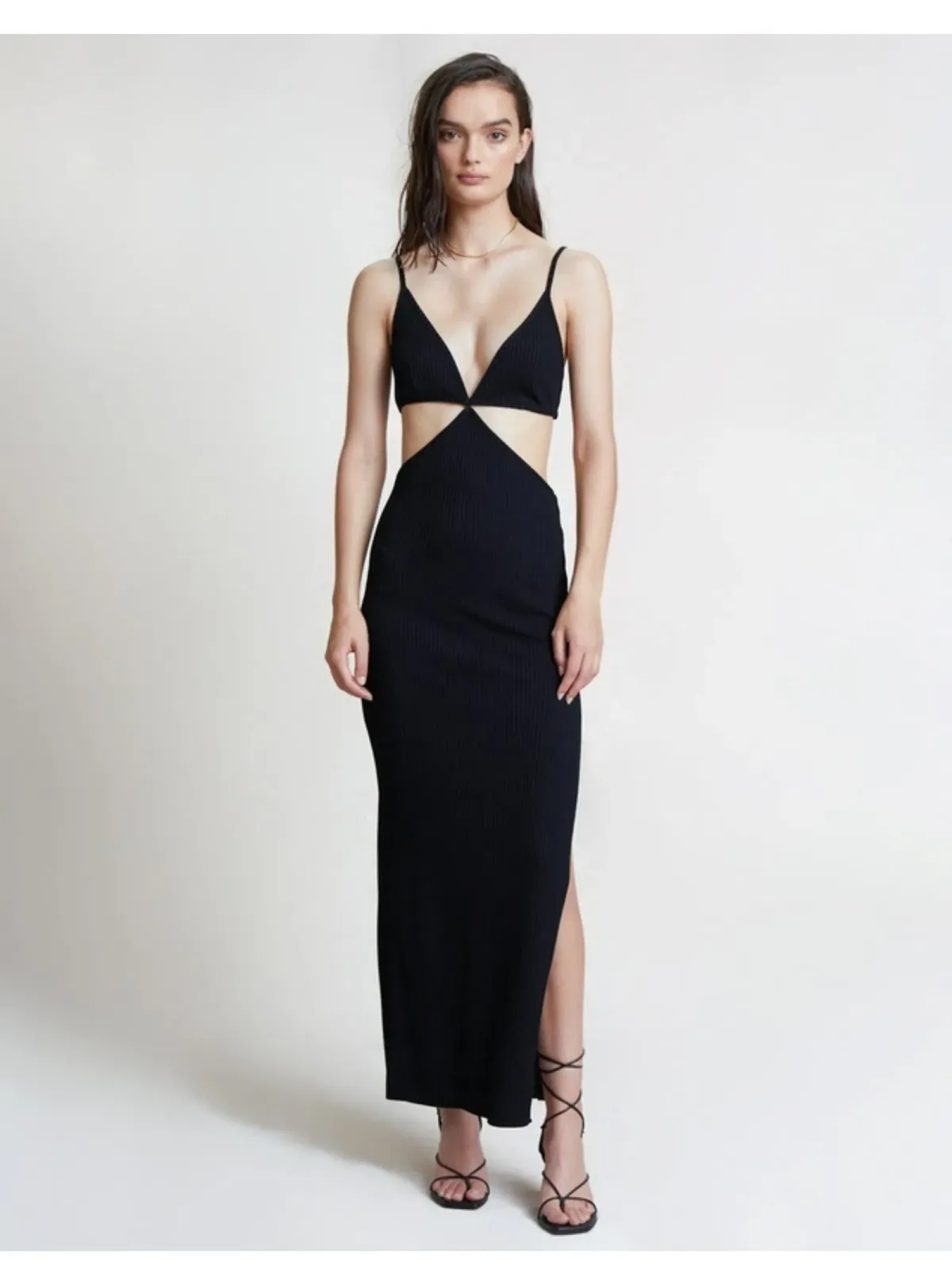 Bec & Bridge Ciao Bella Maxi Dress Black Size AU 10 - Image 3