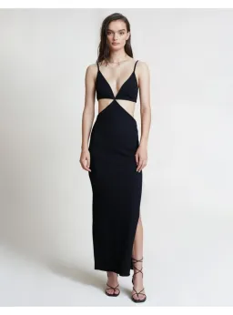 Bec & Bridge Ciao Bella Maxi Dress Black Size AU 10 for rent on The Volte - image 3