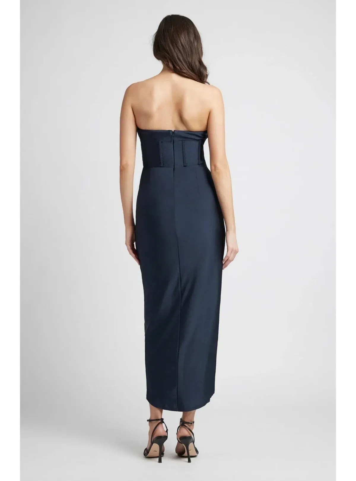 Sheike Cosmopolitan Dress In Navy Size AU 14 - Image 2