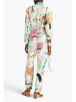 Zimmermann Shelly Zip Boilersuit Poster Print Size 2 / AU 12 for rent on The Volte - image 2