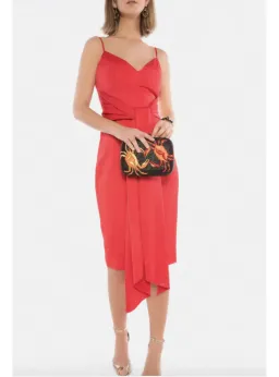 Misha Danielle Dress Red Size 4 for rent on The Volte - image 2