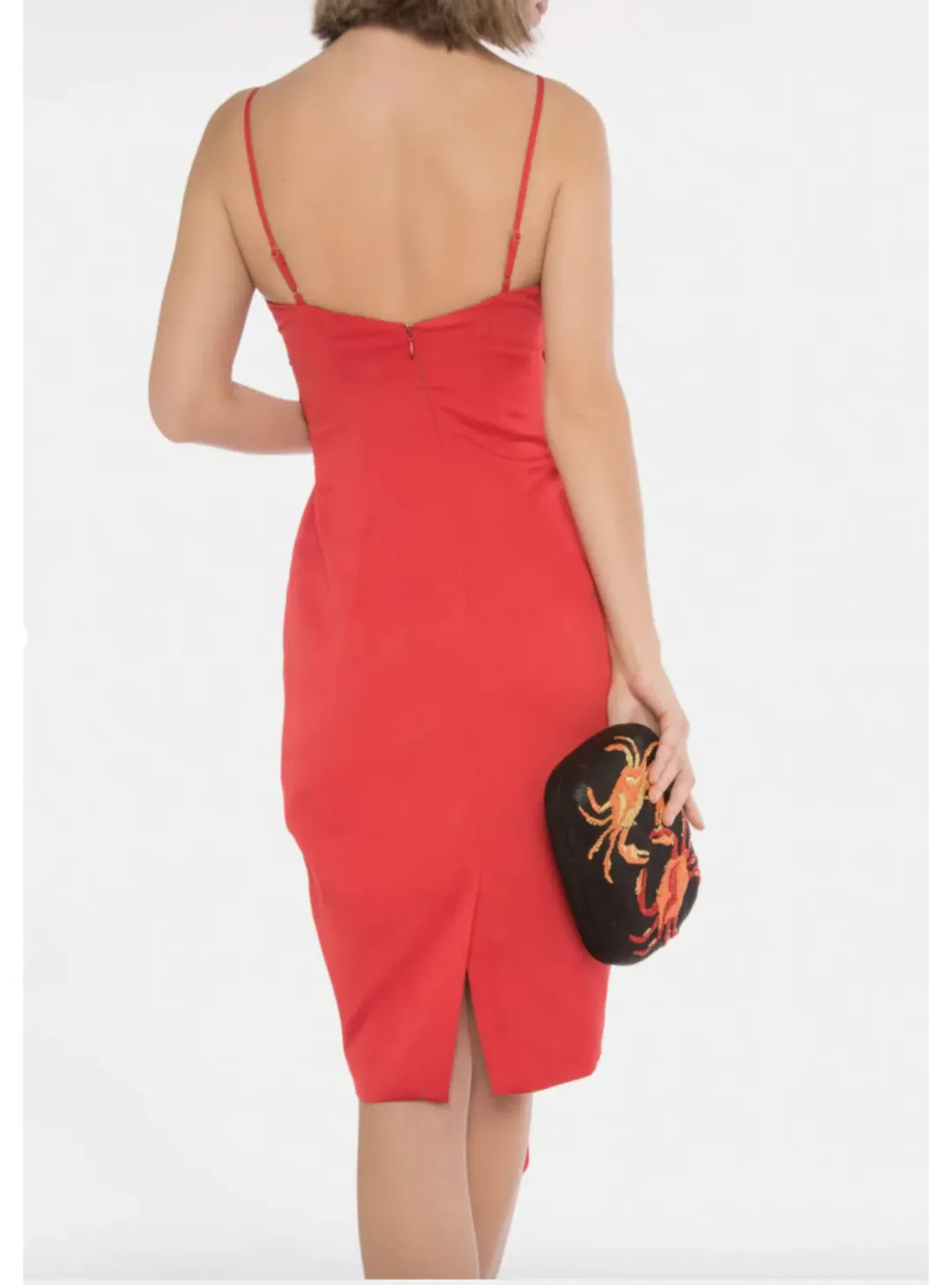Misha Danielle Dress Red Size 4 for rent on The Volte - main image