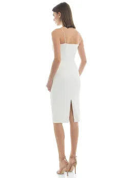 Misha Porchia Midi Dress Ivory Size 14 for rent on The Volte - image 2