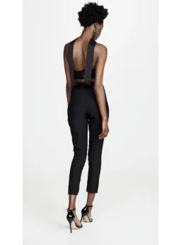 MISHA Christa Pantsuit Black Size 8 for rent on The Volte - image 4