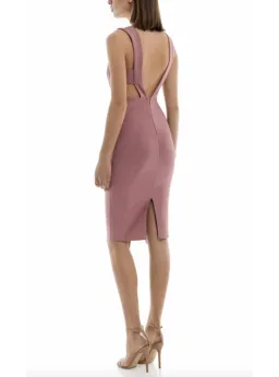 Misha Maxwell Dress Dusty Rose Size 10 for rent on The Volte - image 4