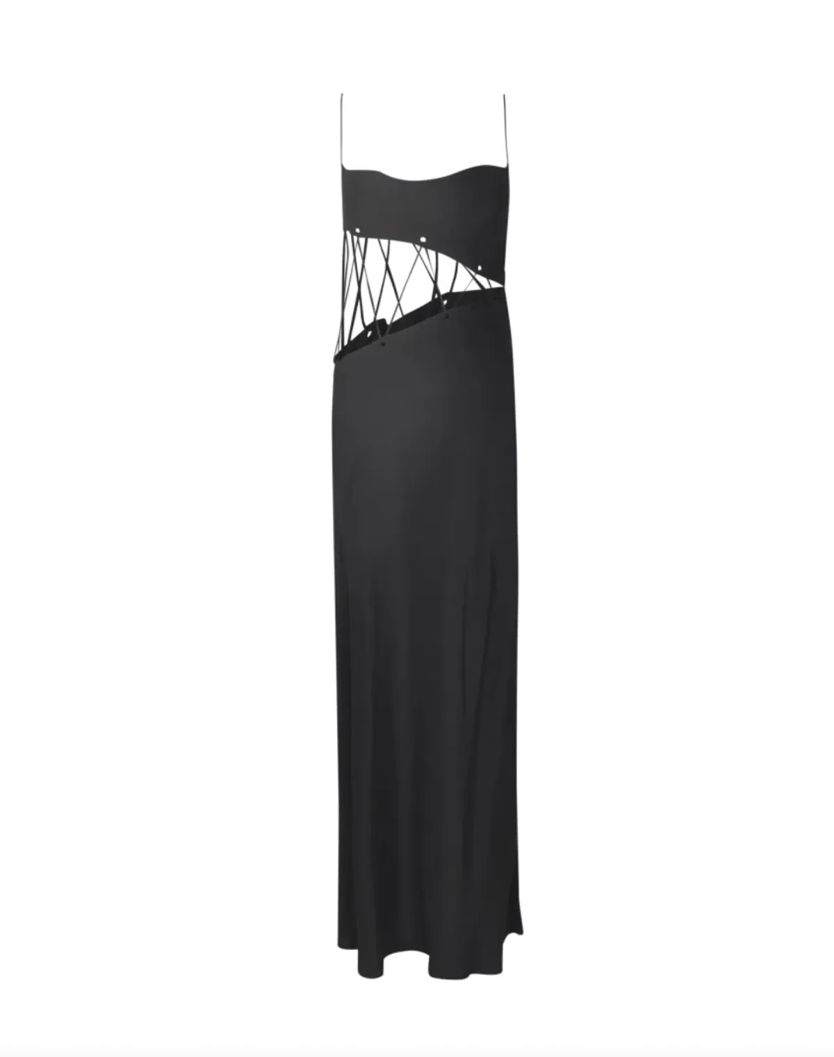Christopher Esber Disconnect Cami Dress Black Size 14 AU - Image 3