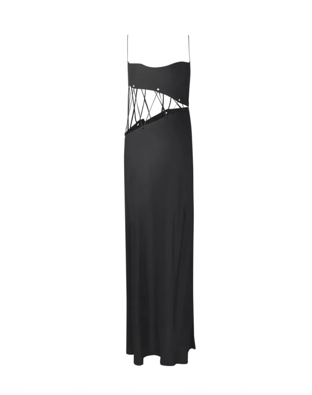 Christopher Esber Disconnect Cami Dress Black Size 4 AU for rent on The Volte - main image