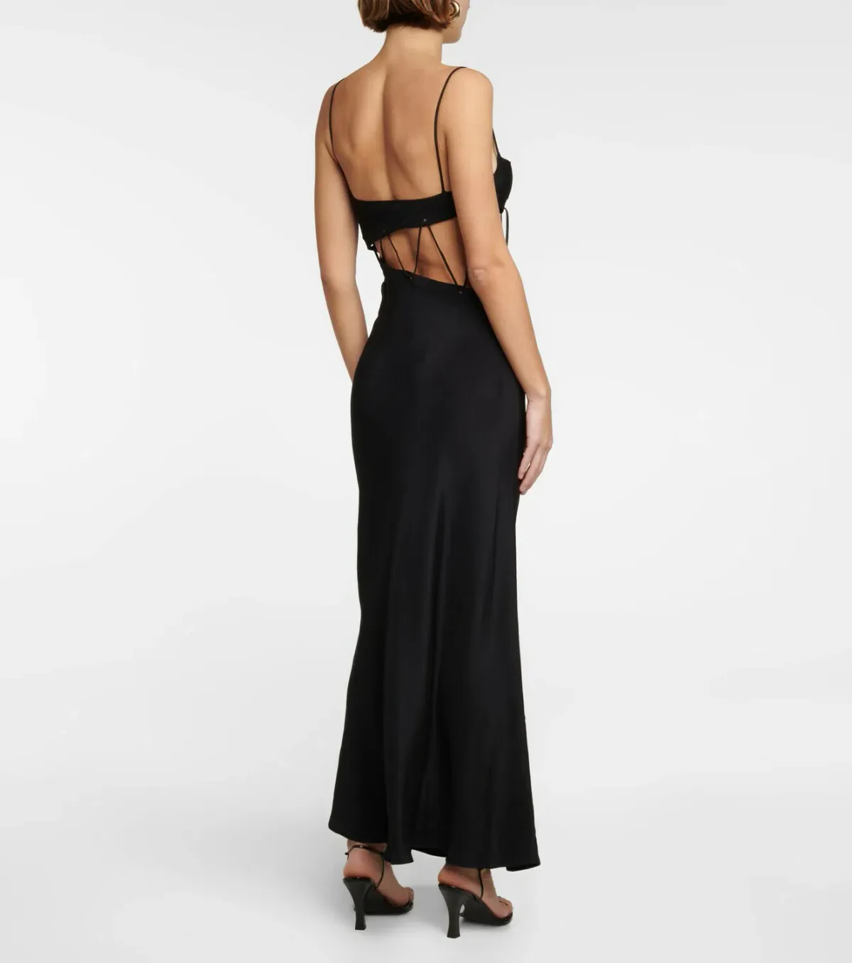 Christopher Esber Disconnect Cami Dress Black Size 4 AU - Image 2