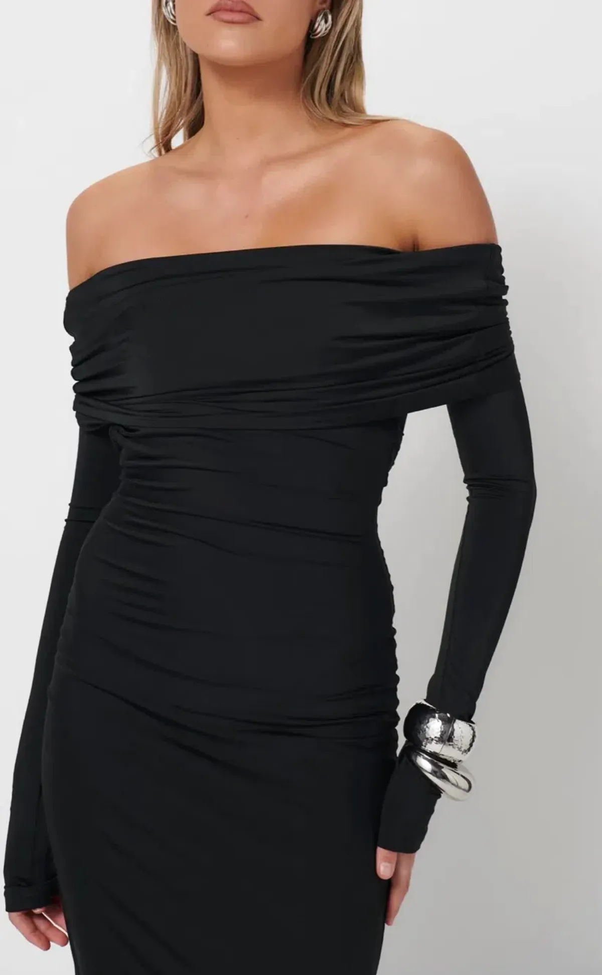 Effie Kats The Gwen Gown in Black Size 10 - Image 5