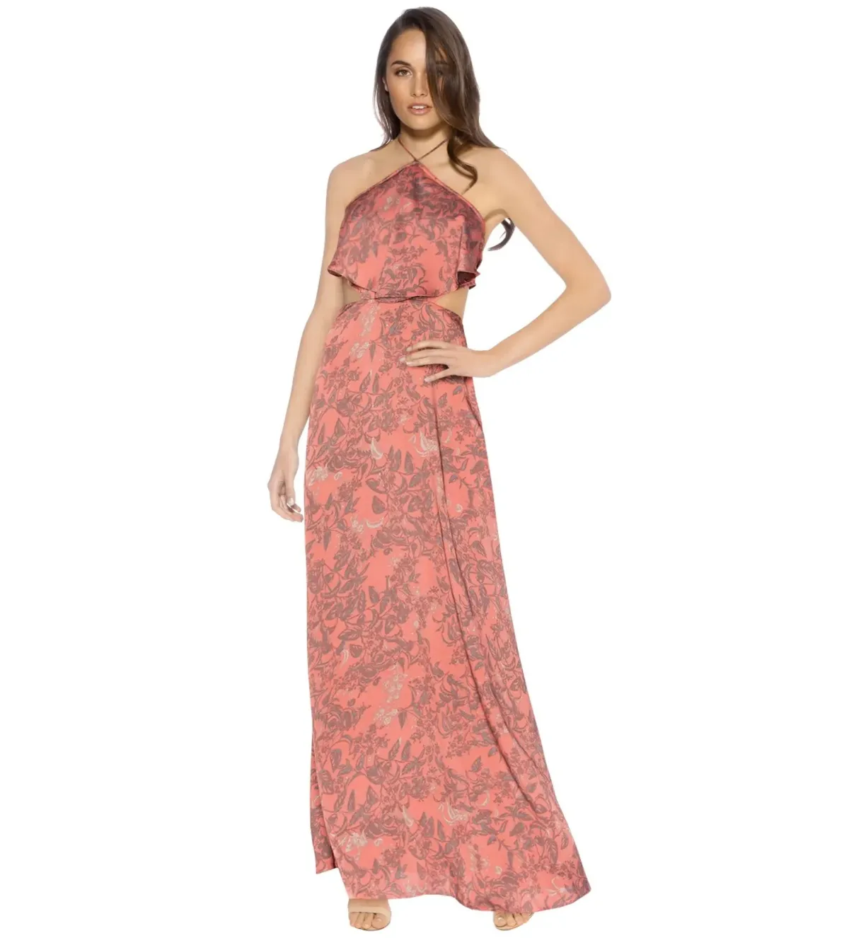 House of Harlow Zoe Halter Dress Pink Size 8 - Image 1