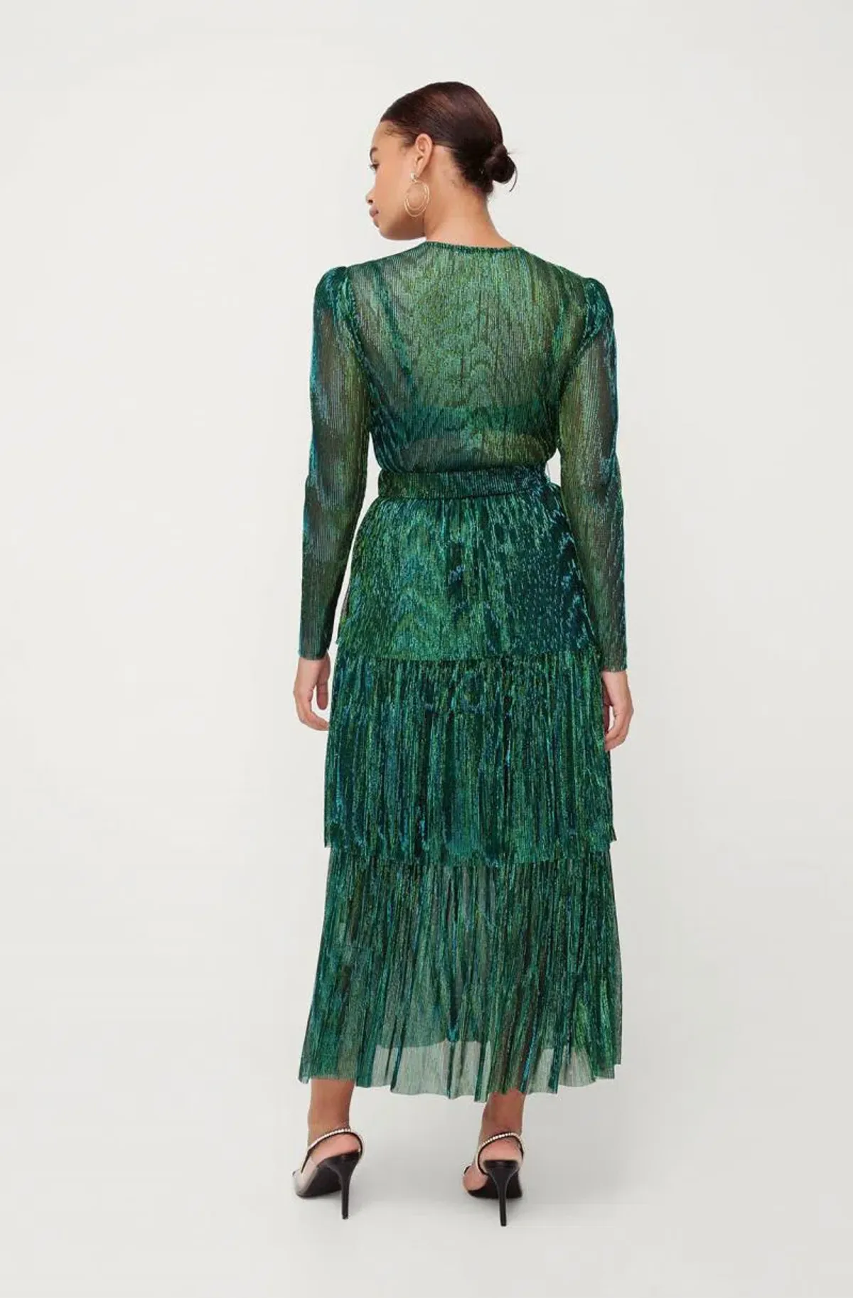 Sheike All That Sparkles Dress Green Size 14 - Image 3