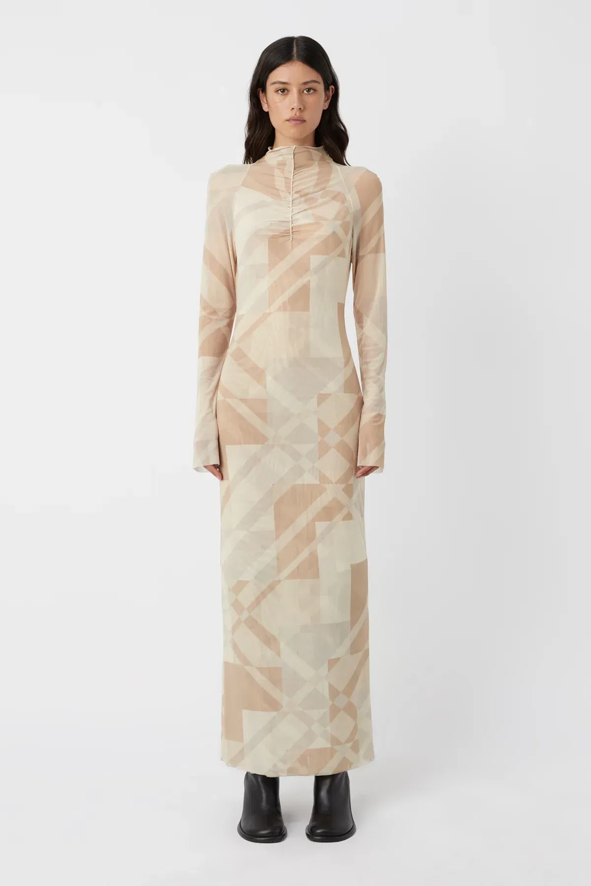 Camilla and Marc Esra Midi Dress Print Size 8 - Image 1