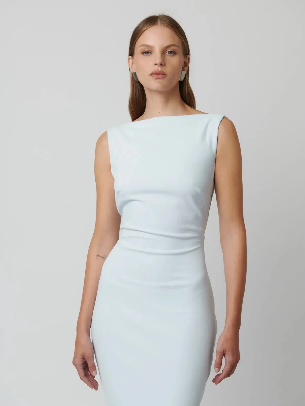 Effie Kats Verona Gown In Ice Blue Size S / AU 8 - Image 3