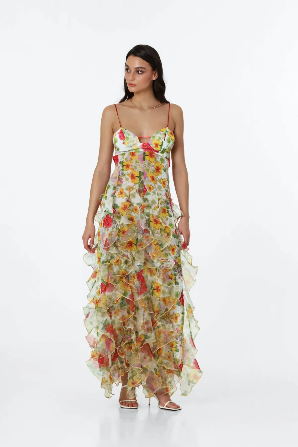 Menti - iris Maxi Dress Multi Size S / AU 8 - Image 1