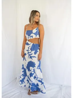 Sir The Label Vivi Asymmetrical Cut Out Dress Multi Size 2 / AU 10 for rent on The Volte - image 2