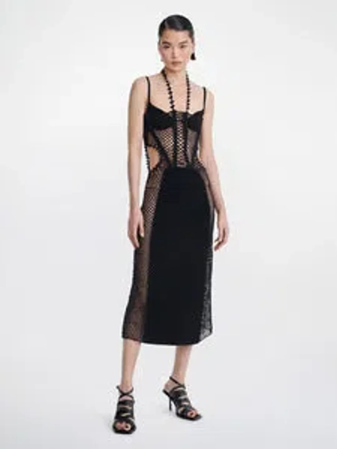 PatBO Beaded Crop Top Size 8 for rent on The Volte - main image