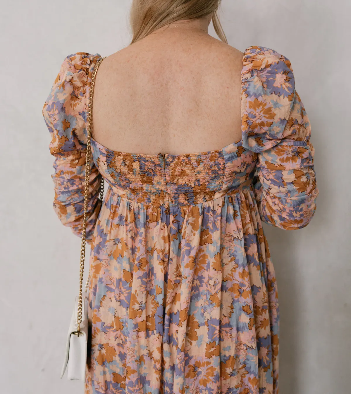 Zimmermann Violet Twist Front Midi Dress Multi Floral Size 2 / AU 8-10 - Image 5