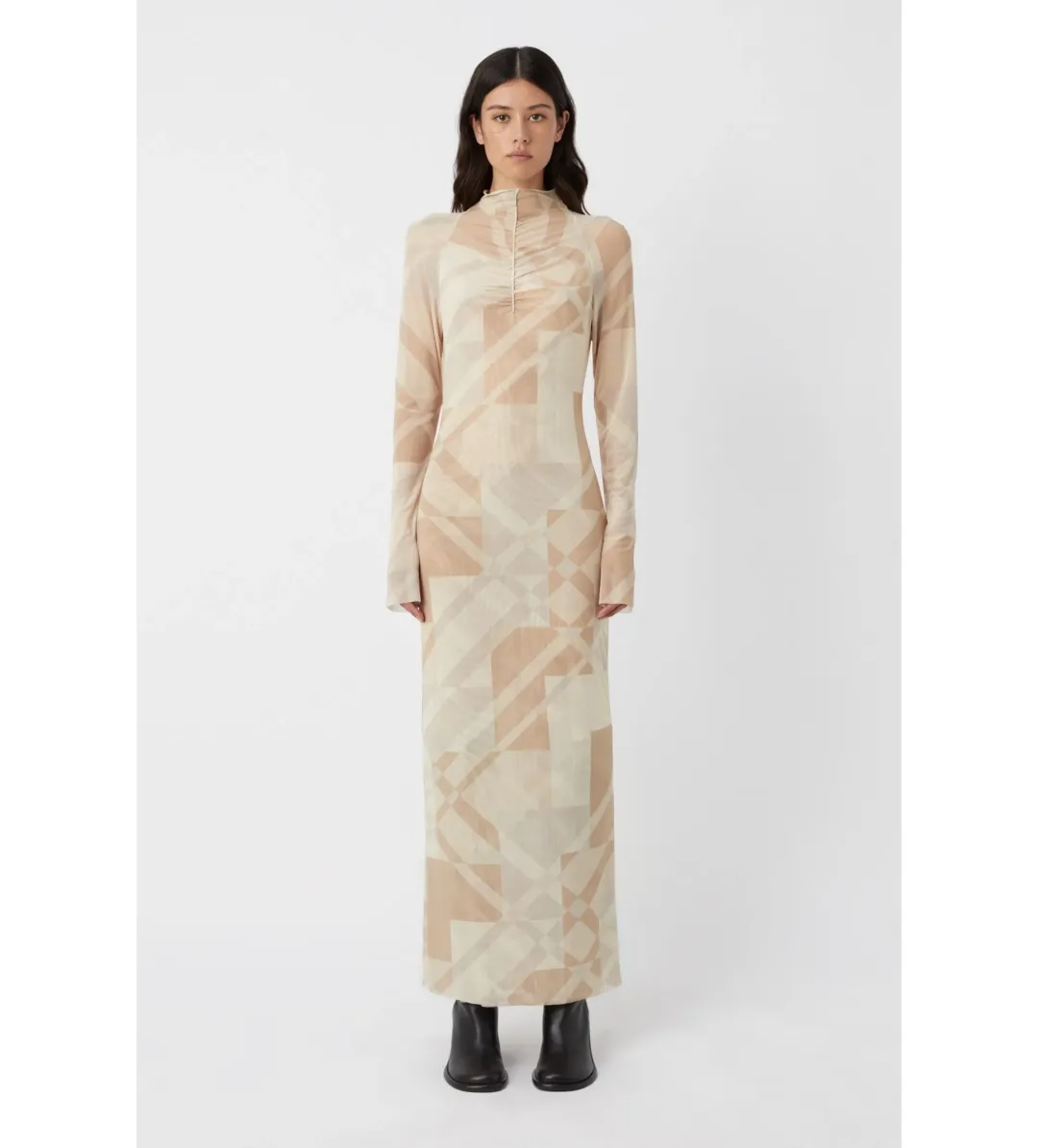 Camilla And Marc Esra Dress In Esra Print Size 6 for rent on The Volte - main image