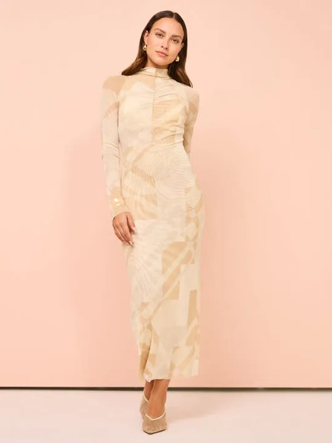 Camilla And Marc Esra Dress In Esra Print Size 6 for rent on The Volte - main image