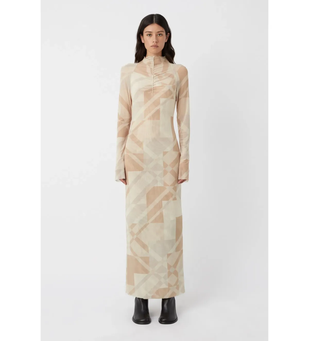 Camilla And Marc Esra Dress In Esra Print Size 8 for rent on The Volte - main image