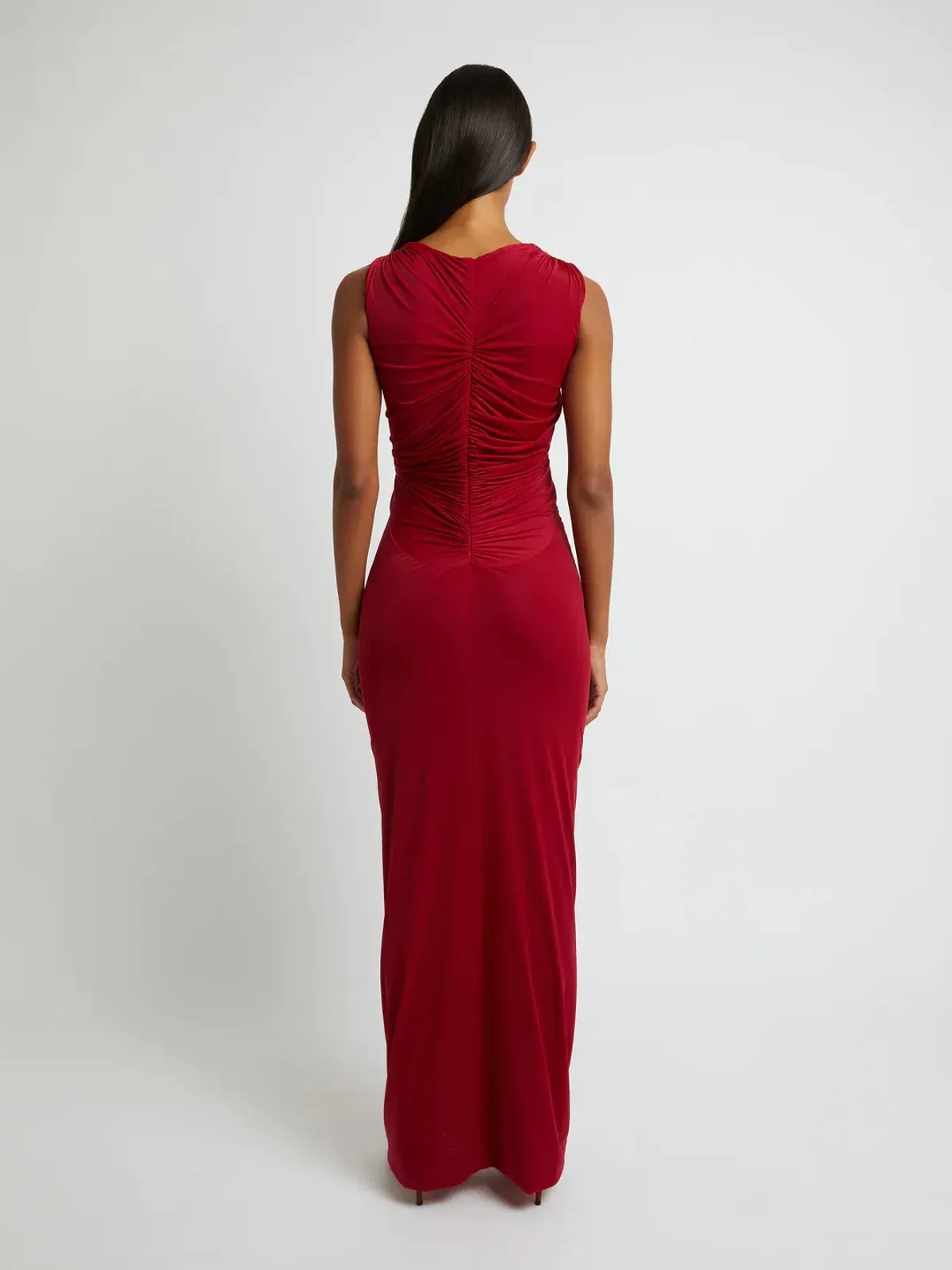 Christopher Esber Venus Tank Dress Cherry Size 8 - Image 3