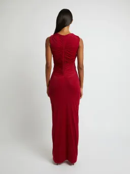 Christopher Esber Venus Tank Dress Cherry Size 8 for rent on The Volte - image 3