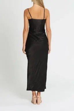Shona Joy Thalia Midi Dress Black Size 8 for rent on The Volte - image 3