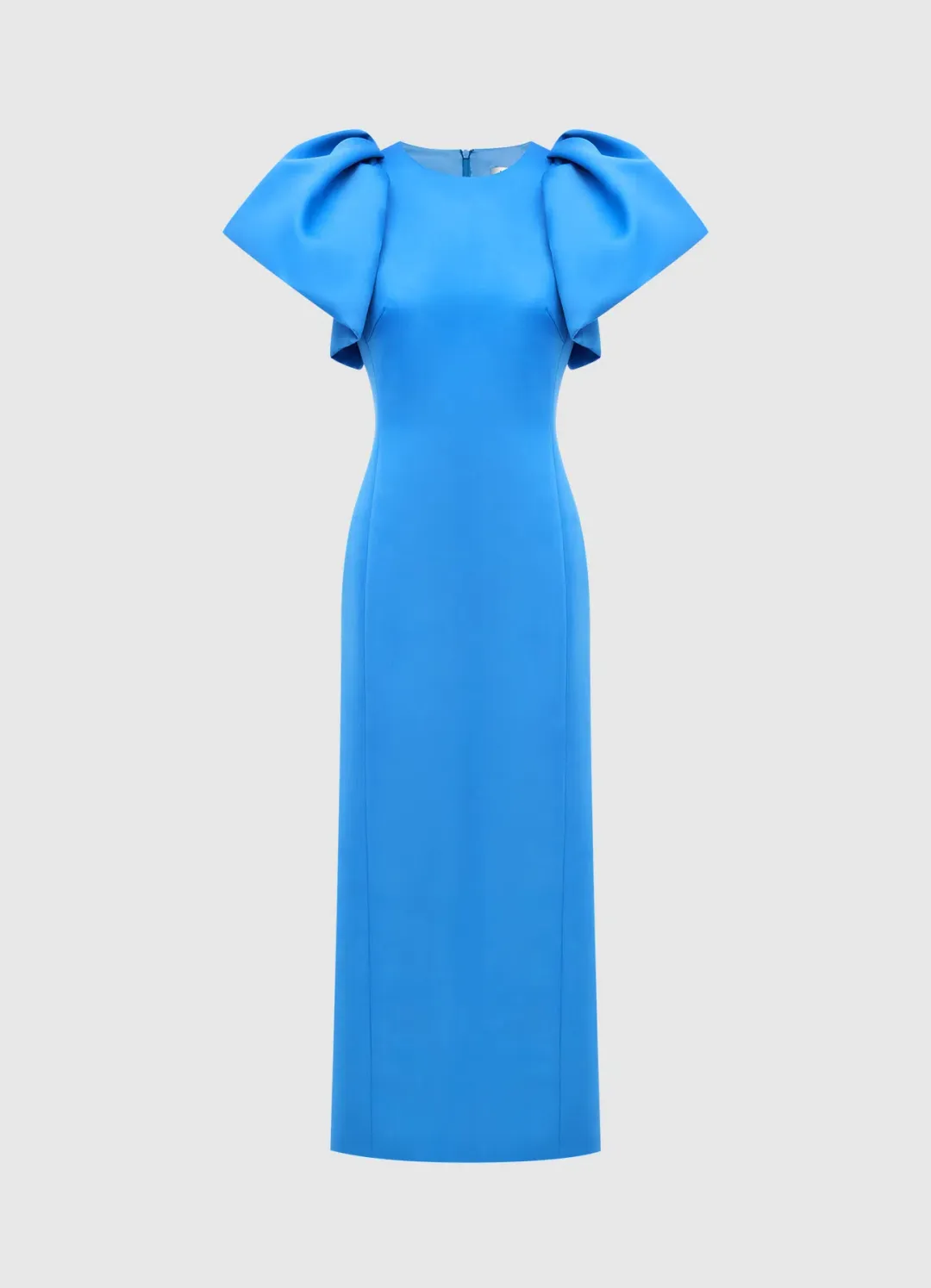 Leo Lin Lucinda Maxi Dress Steel Blue Size 8 for rent on The Volte - main image