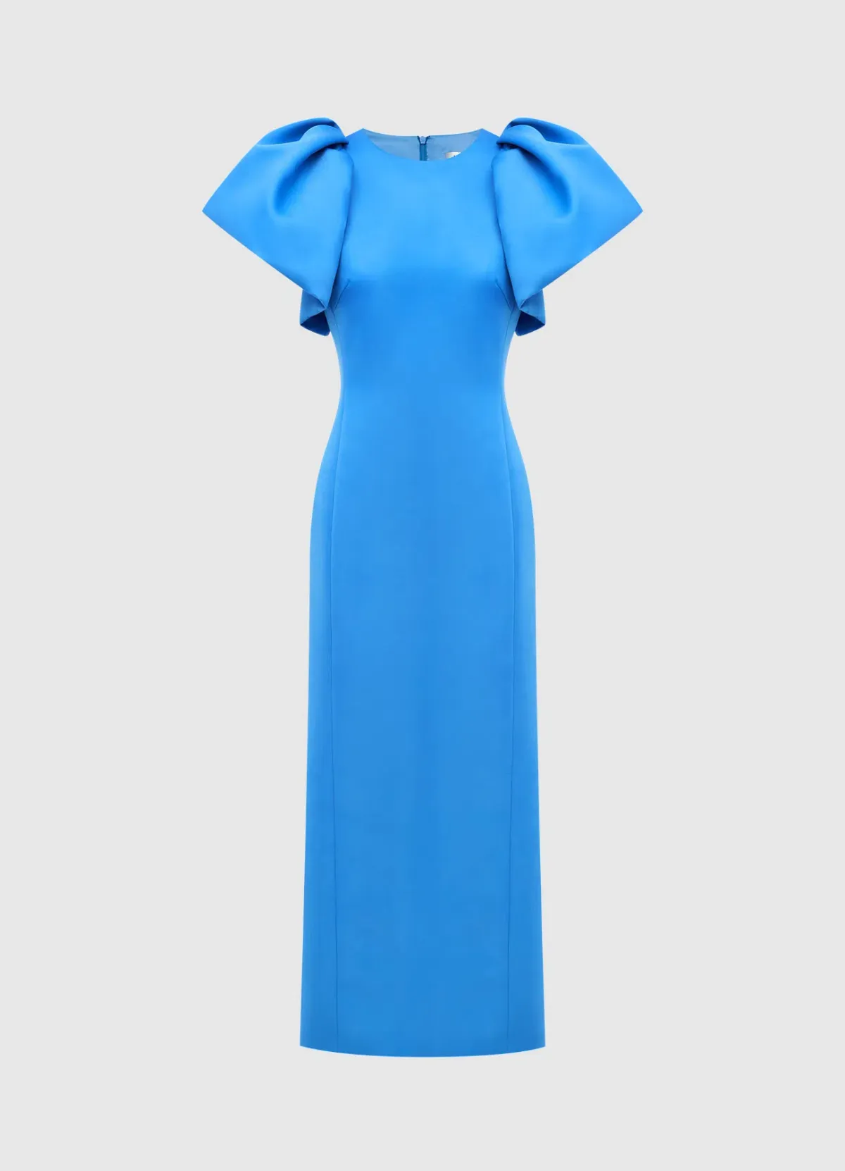 Leo Lin Lucinda Maxi Dress Steel Blue Size 8 - Image 3