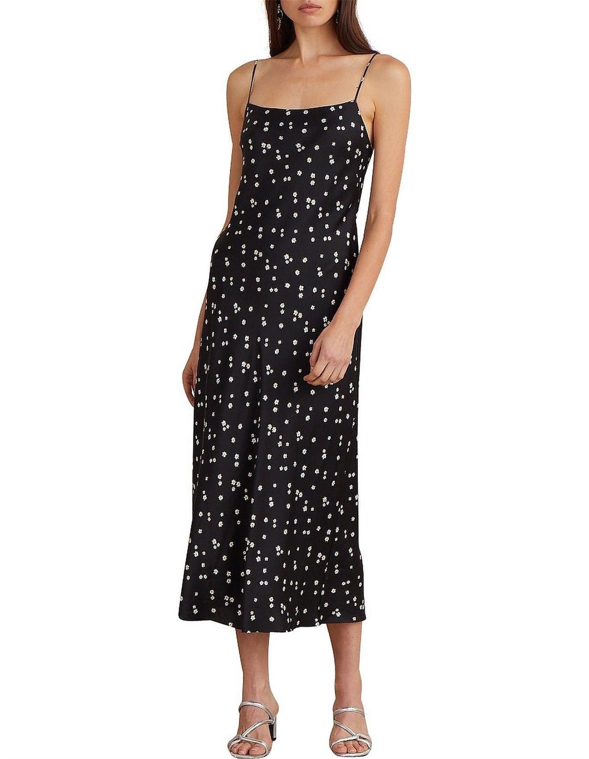 Bec & Bridge Daisy Slip Midi Dress Floral Size 12 - Image 1