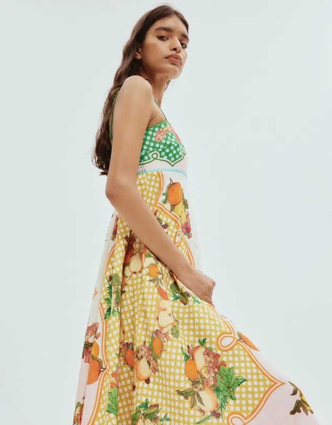 Alemais Lemonis Sundress Multi Print Size 12 for rent on The Volte - main image