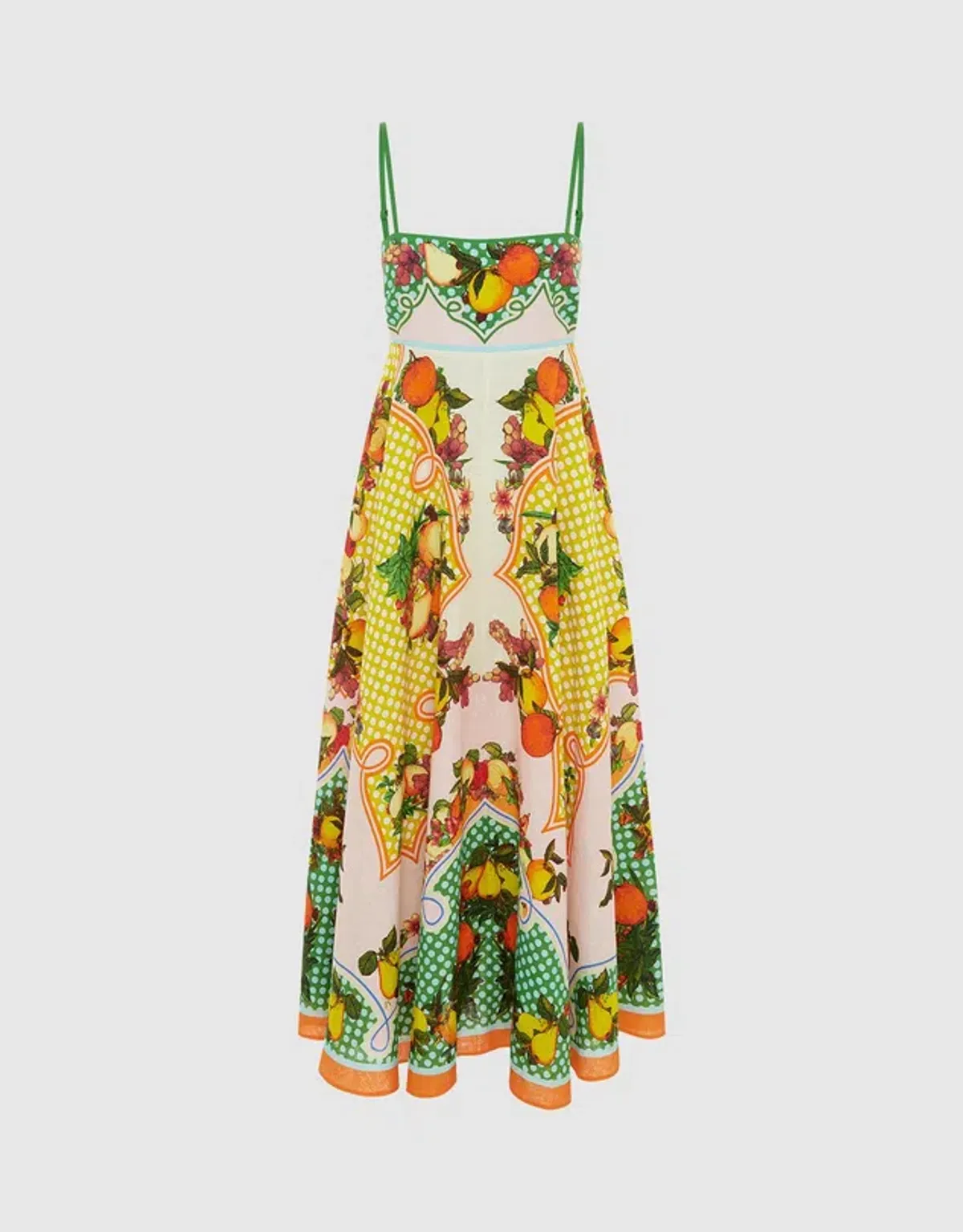 Alemais Lemonis Sundress Multi Print Size 12 - Image 6