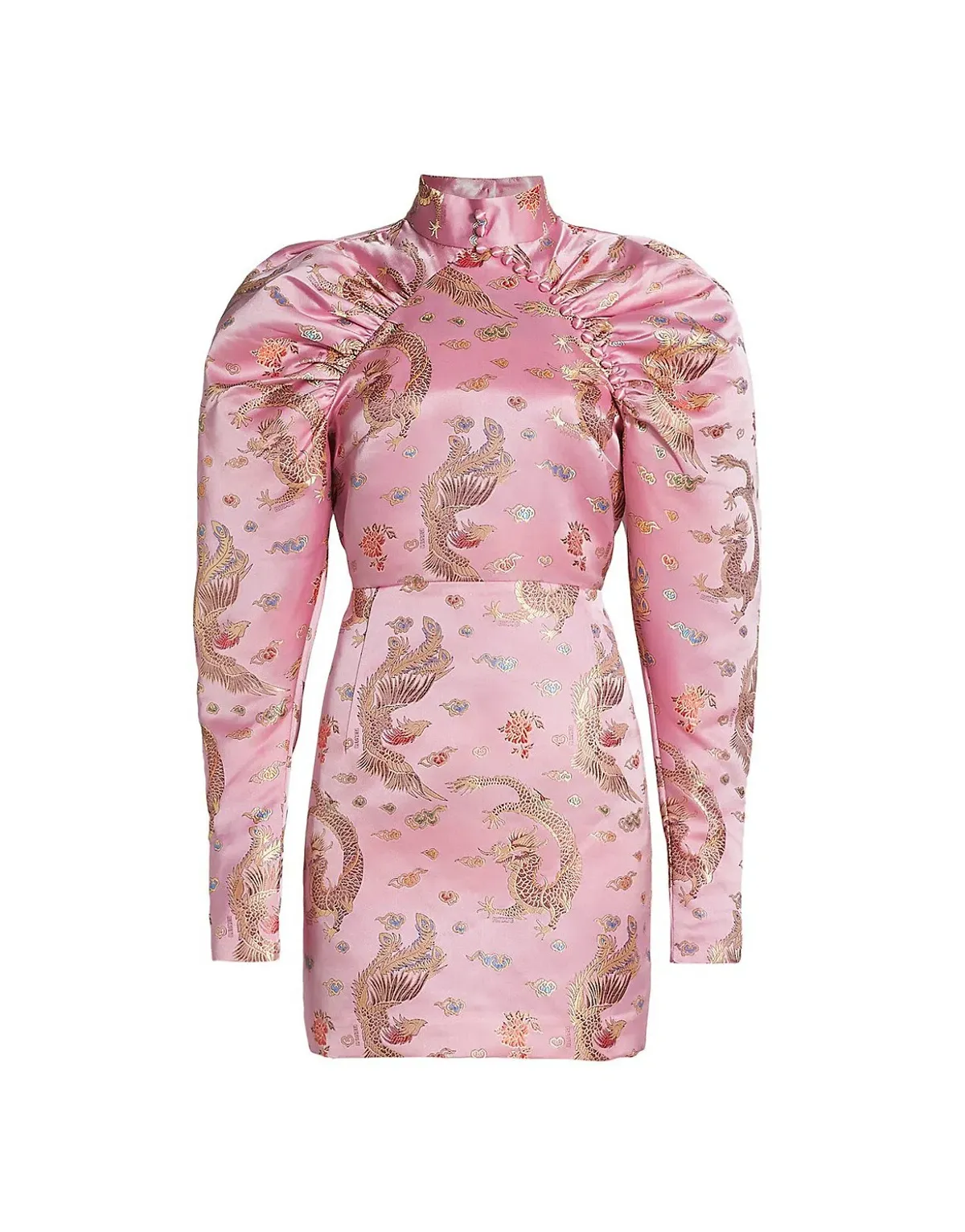 Rotate Birger Christensen Kim Dress Orchid Pink Size 10 - Image 4