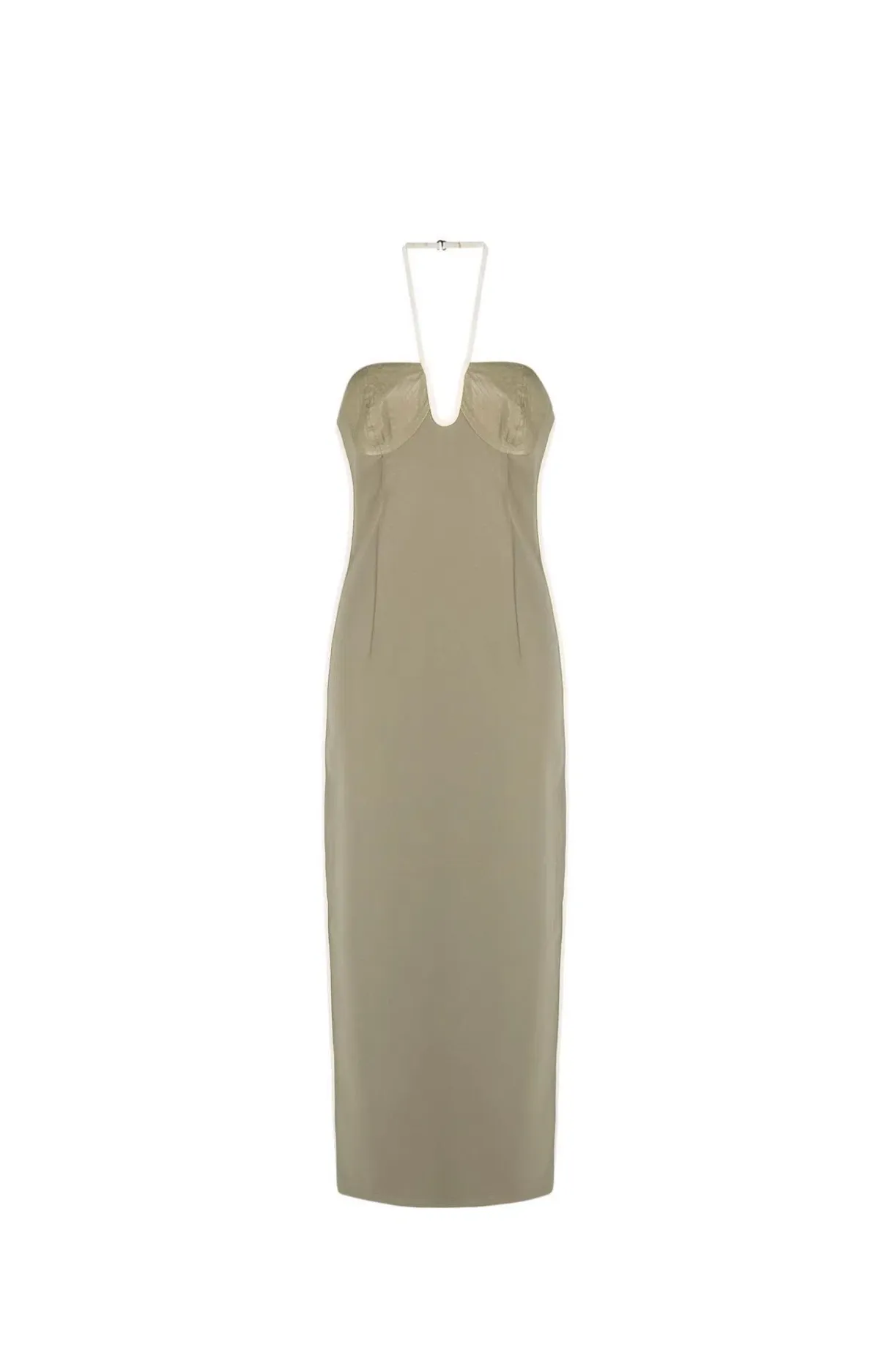 Paris Georgia Nassia Halter Dress Green Size S/ AU 8 - Image 6