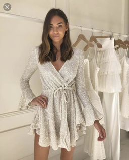Shona Joy Aimee Frill dress for rent on The Volte - image 2