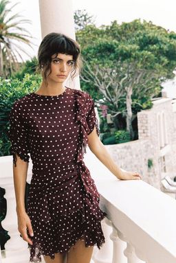 Sir the Label Marceau Dress Burgundy Size AU 8 for rent on The Volte - image 4
