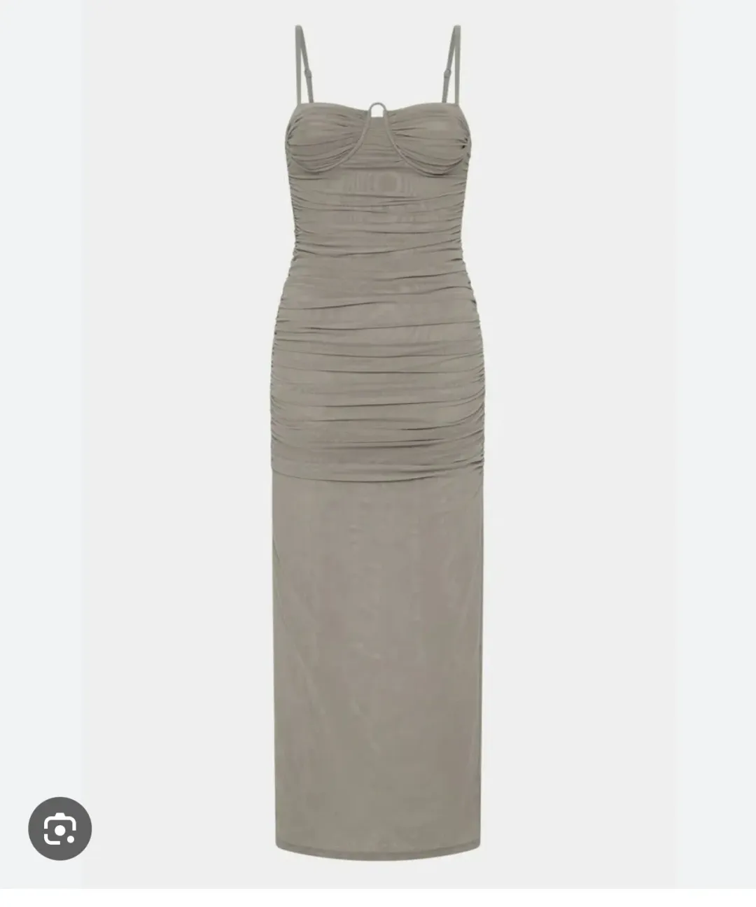 Sir the Label Jacques Gathered Midi Dress Size 1 / AU 8 for rent on The Volte - main image