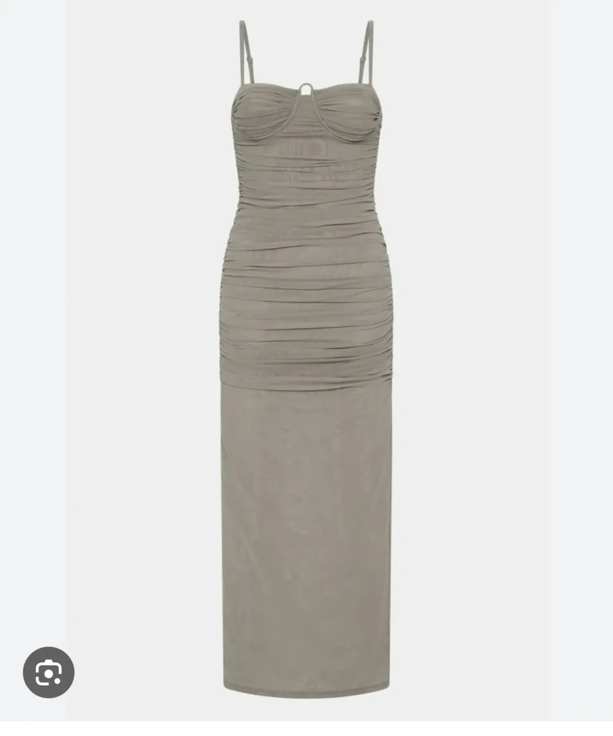 Sir the Label Jacques Gathered Midi Dress Size 1 / AU 8 - Image 1
