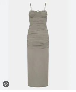 Sir the Label Jacques Gathered Midi Dress Size 1 / AU 8 for rent on The Volte - image 1