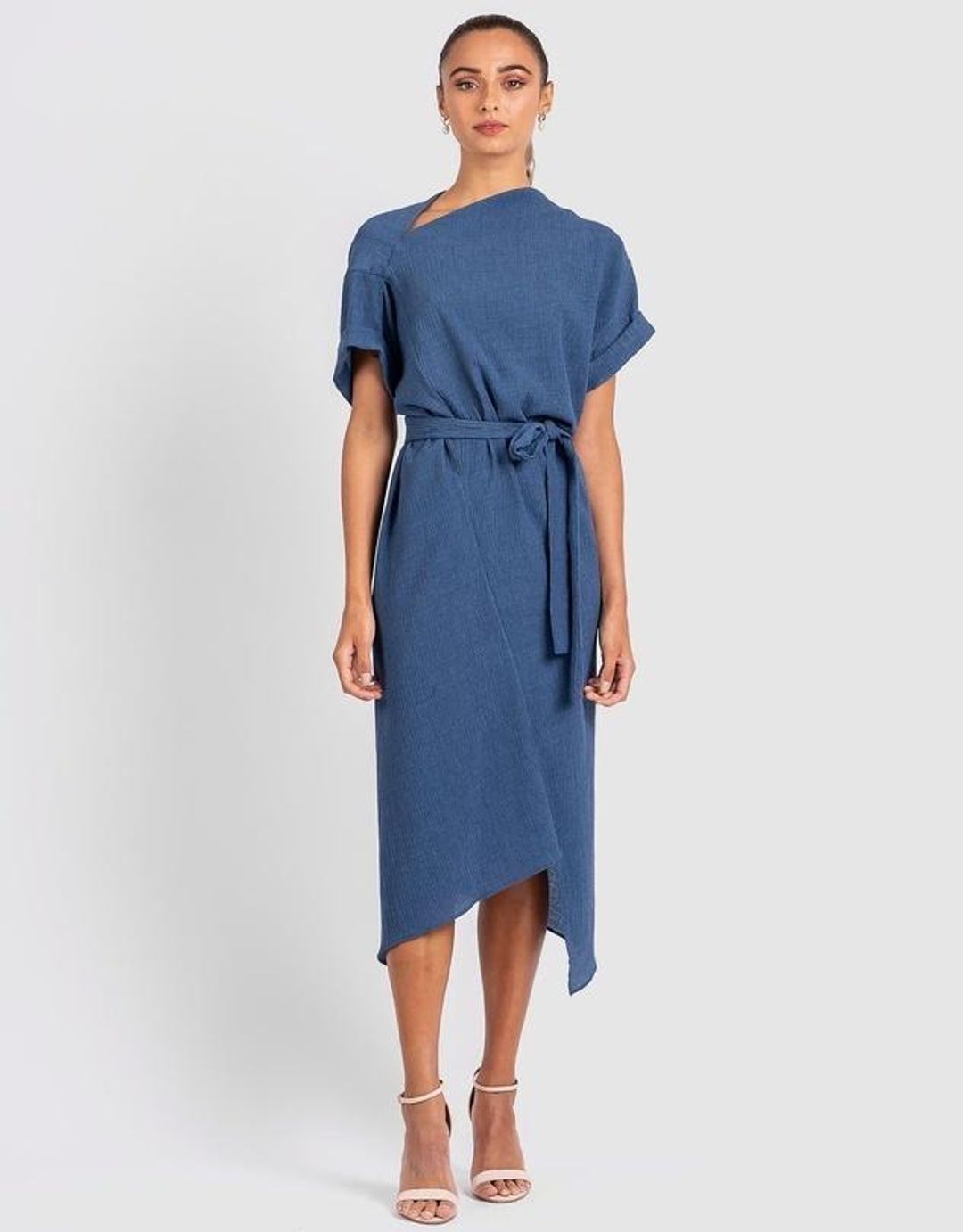 Third Form Blue Dress Size 8 for rent on The Volte - main image