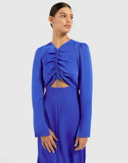 Roame Beso Dress Cobalt Size 8 for rent on The Volte - image 2