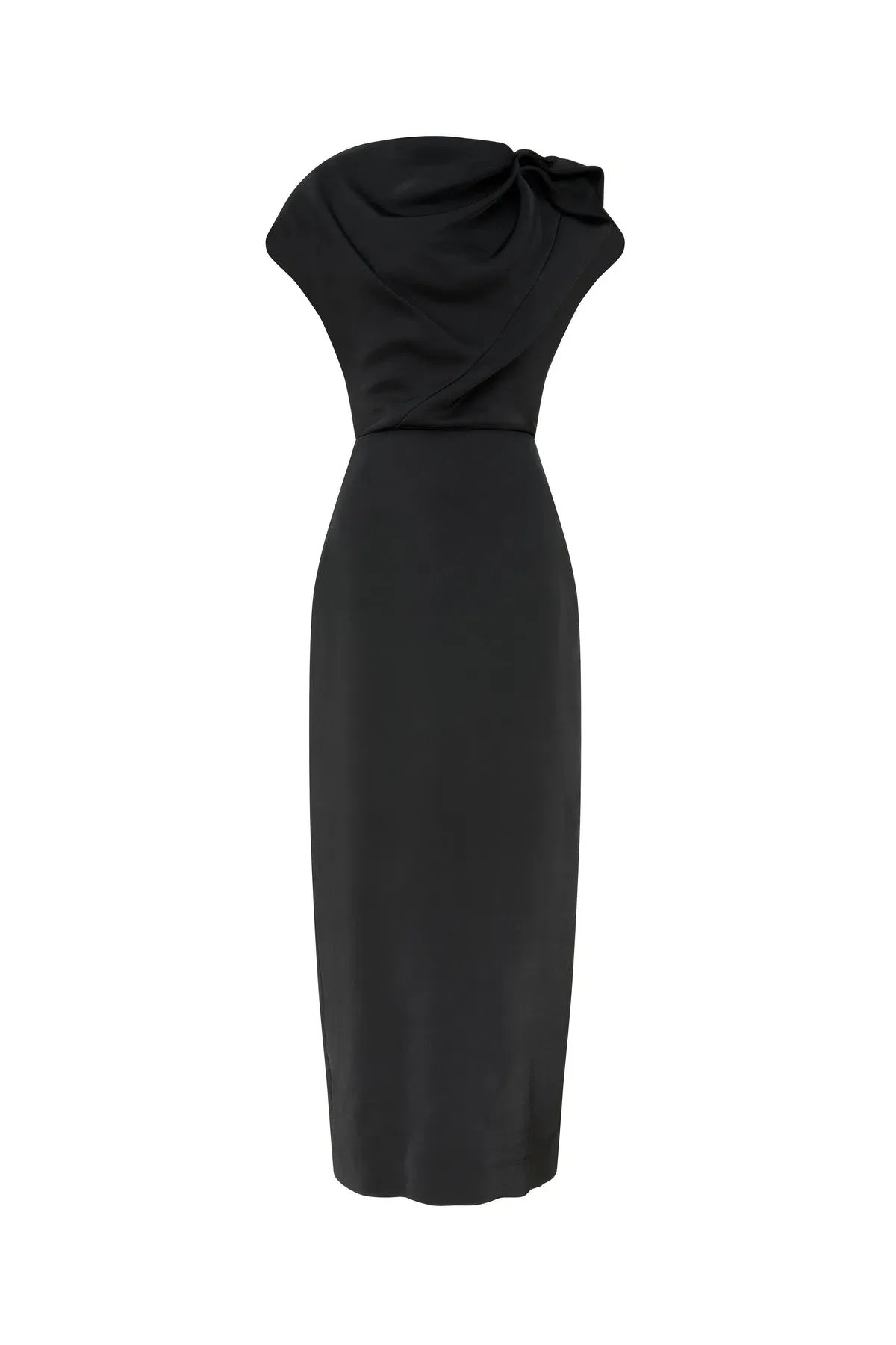 Manning Cartell Grand Illusion Maxi Gown Black Size 10 - Image 5