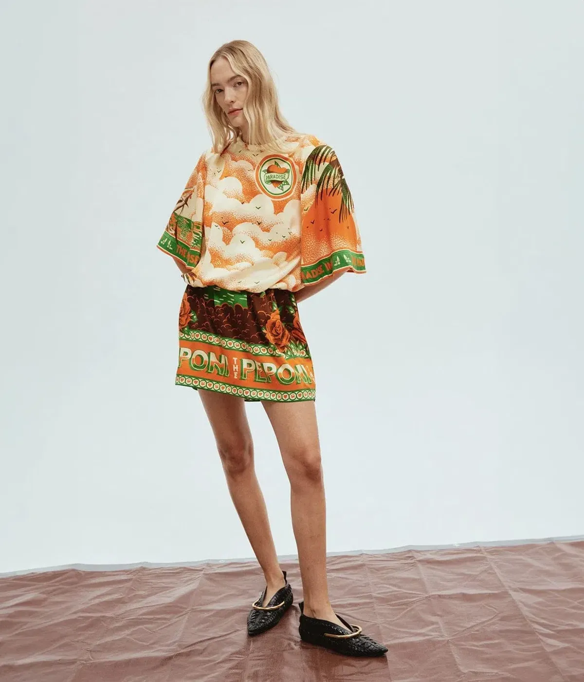 ALEMAIS Bunglalow Mini Dress Multi Size 8 - Image 1
