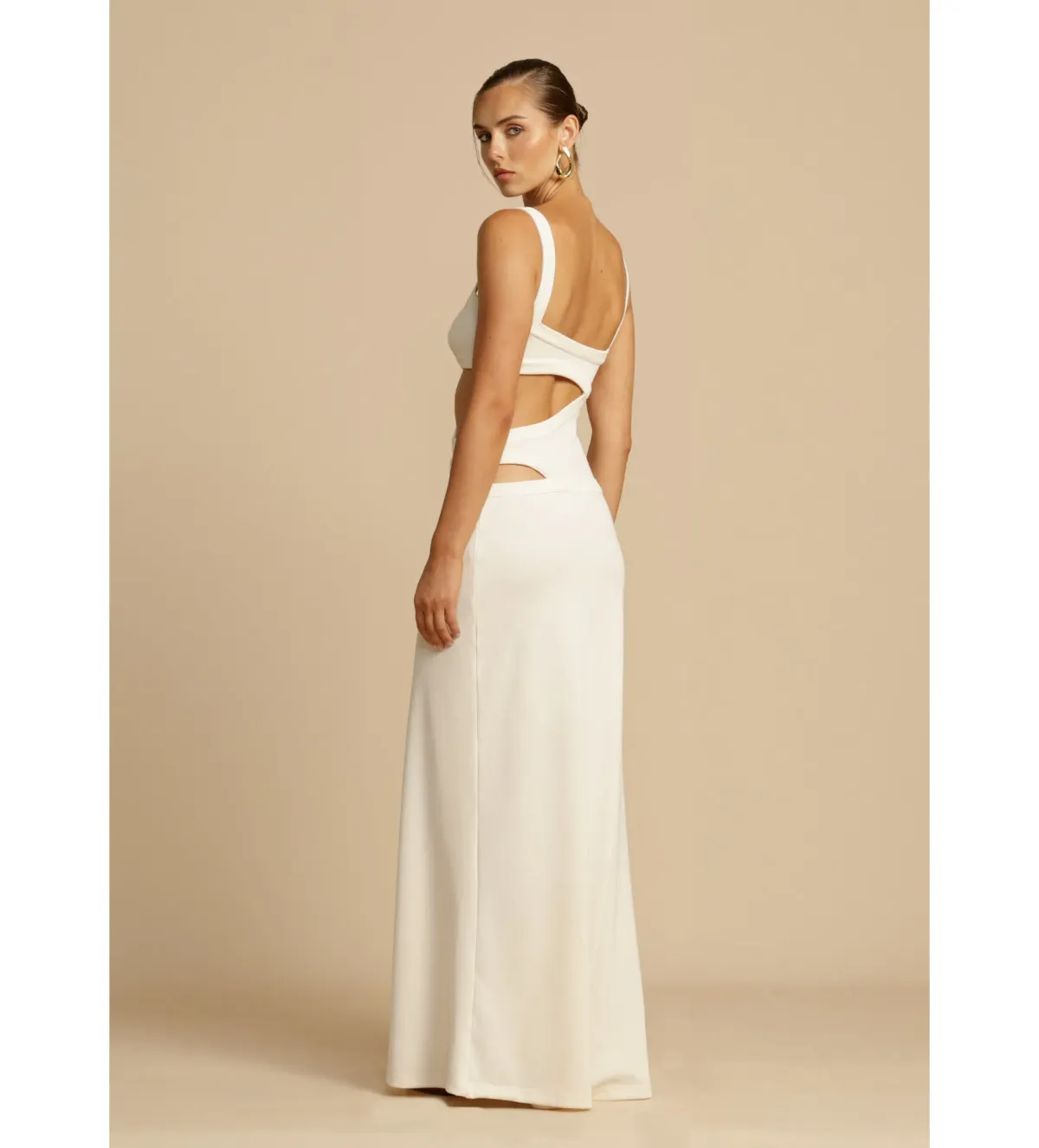 Arcina Ori Jetta Maxi Dress White Size S/Au 8 - Image 6